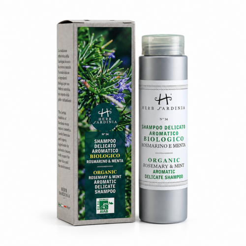 ORGANICZNY SZAMPON Z ROZMARYNEM I MIĘTĄ, 200 ml