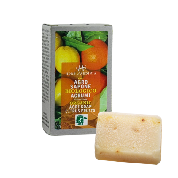ORGANICZNE MYDŁO W KOSTCE Z CYTRUSAMI, 100G
