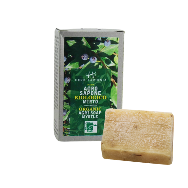 ORGANICZNE MYDŁO W KOSTCE Z MIRTEM, 100G