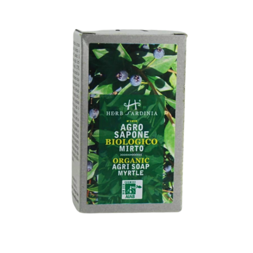 ORGANICZNE MYDŁO W KOSTCE Z MIRTEM, 100G